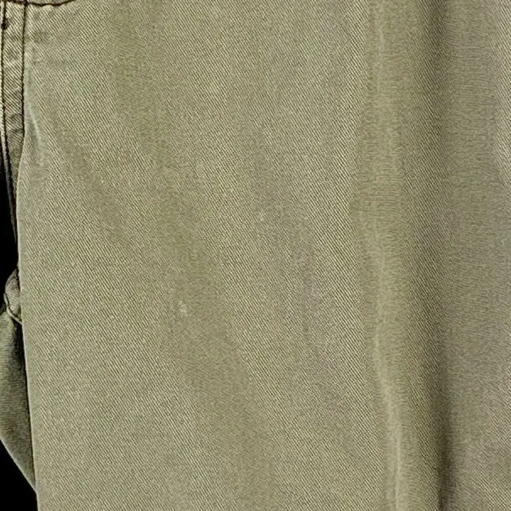 VTG Polo Ralph Lauren Cargo Shorts Men 40 Olive Baggy Preppy Grunge Military Y2K